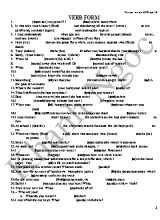 Tài liệu ôn thi học sinh giỏi Lớp 10 - Verb form - Khánh Ngọc